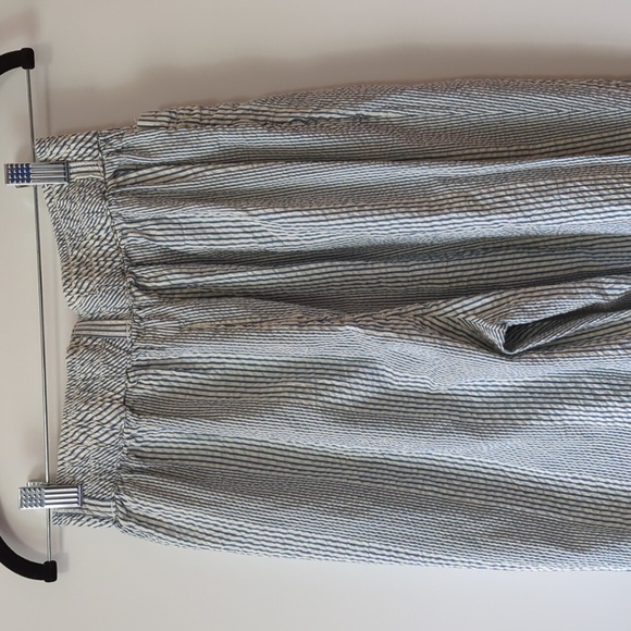 Free People Make A Stand Trouser in Blue & White Combo - Size XS - Picture 11 of 15